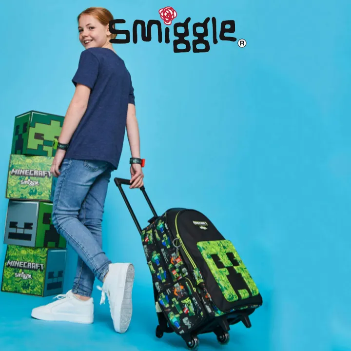 %5BSmiggle%5D%20Singapore%20Preorder%20Minecraft%20Trolley%20Backpack%20With%20Light%20Up%20Wheels%20Black%20-%20Image%205
