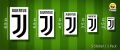 Juventus FC Soccer Team Sticker - 5 Pcs Set | Laptop Sticker | Car Sticker | Phone Sticker | Waterbottle Sticker | Wall Sticker | Die Cut Sticker | Waterproof Sticker. 