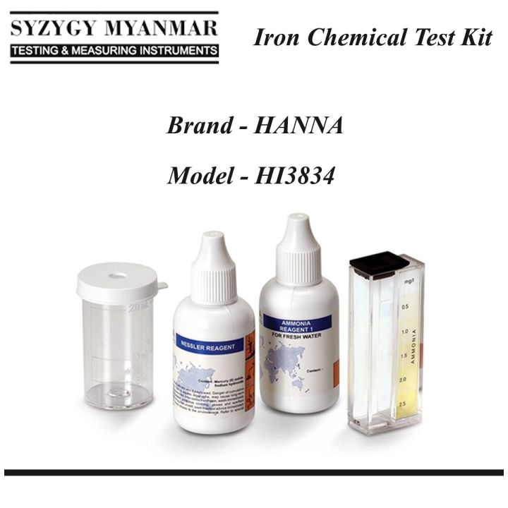 HANNA HI3834 Iron Chemical Test Kit
