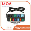 LiOA Extension Socket 3M (1 switch, 10 outlets). 