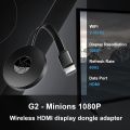 G2 4K Wireless WIFI Display Receiver HDMI Dongle Pushbao HD Video Projector. 