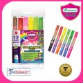 MASTER ART SUPER WASHABLE MARKERS  MWM -  6D. 
