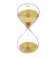 Hourglass 3-15 Minute Sand Timer: 5.1 Inch white Sand Clock, Large Sand Watch 3-15 Min, Hour Glass Sandglass for Kids, Games, Classroom, Home, Desk, Office Decor. 