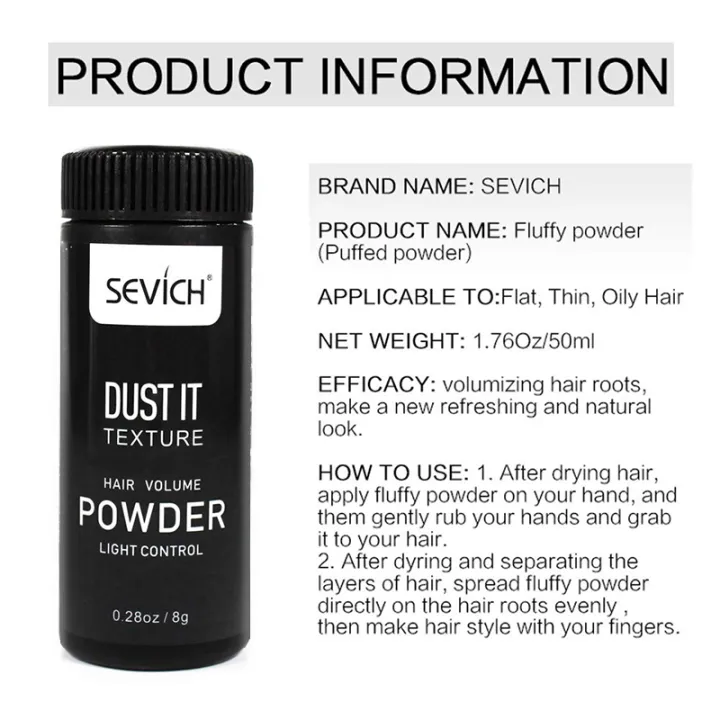 (Preorder)Sevich%20Hair%20Styling%20Powder%20For%20All%20Genders%208g%20-%20Image%208