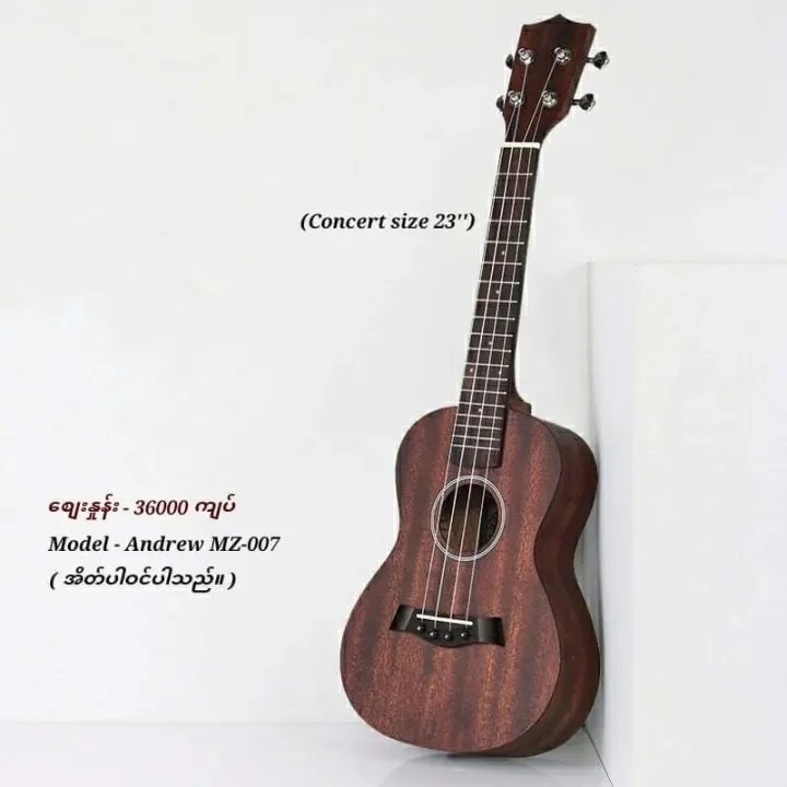 Andrew%20Ukulele%20ADL-007%20(concert%20size%2023'')%20%5B%20Tike%20Na%20Lone%20Musical%20%5D%20-%20Image%204