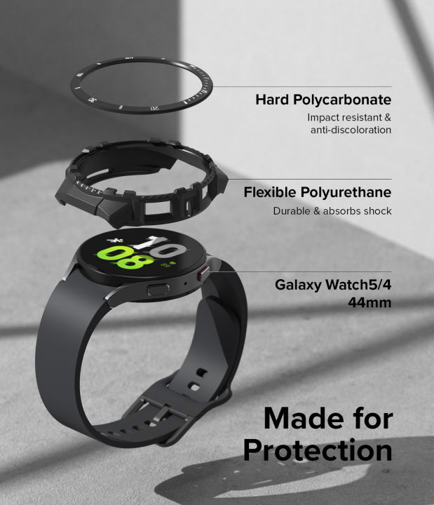 (Preorder)Ringke%20Fusion-X%20Case%20Compatible%20with%20Samsung%20Galaxy%20Watch%205/4%2044mm%20Durable%20Bumper%20Cover%20Shockproof%20-%20Image%207