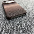 (Preorder) Carbon Fiber Kevlar Phone Case Protective Phone Case for iPhone 12, 13, 14, 15, 16, 17 Pro Max Plus Plating Protective Case. 