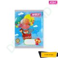 APOLO Exercise Book 55 GSM 80 Pages (Double Line). 