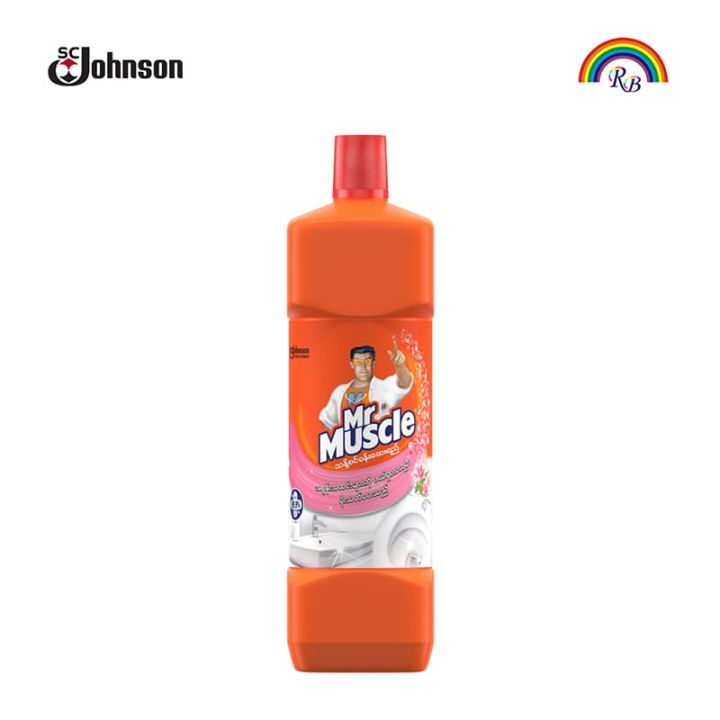 SC Johnson Mr Muscle Bathroom Floral 900ml/12TH
