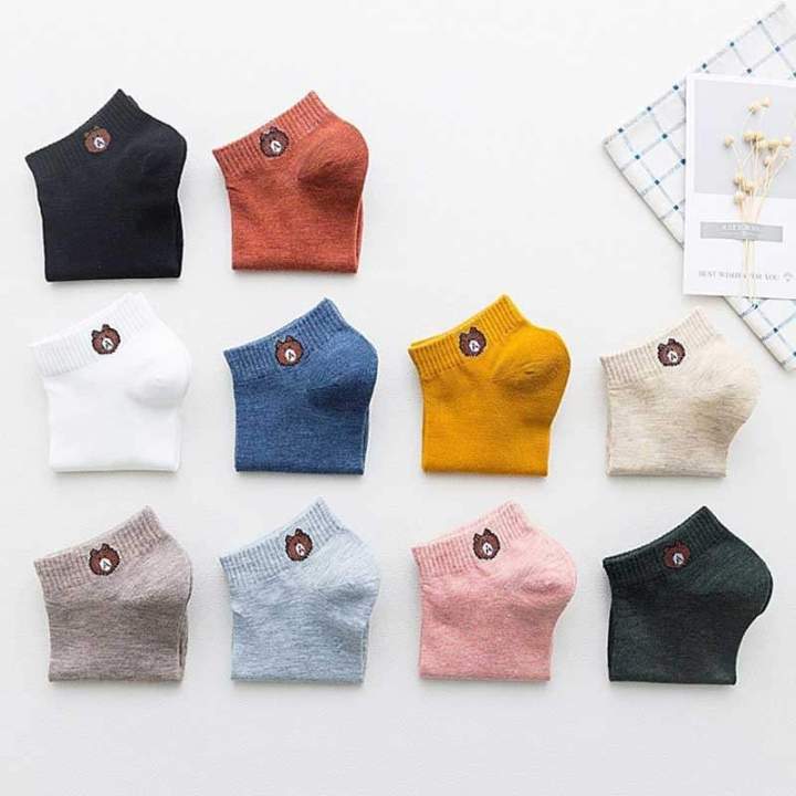 🐻🐻 ဝက်ဝံ​ခြေအိတ် Socks (10စုံပါ)