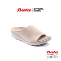 (Preorder) Bata Comfit Bata Comfit Women's sandals, health shoes, fashion sandals, health-enhancing, 1 inch high, for women, Zeta model, beige color 6698868  အမျိုးသမီးစီးကွင်းထိုးဖိနပ်. 