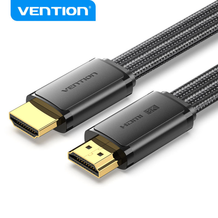 (Preorder) Vention HDMI Cable Male to Male 8k HD HDMI Cable 2.1 8k 60Hz 48Gbps HDR Aluminum Foil for Laptop Computer TV Box PS5/4 Switch