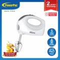 PowerPac HAND MIXER WITH 5 SPEEDS & EJECT FUNCTION (PPHM108). 