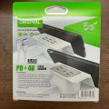 multi-port pd charging head 3.1a fast charging socket with phone stand. 