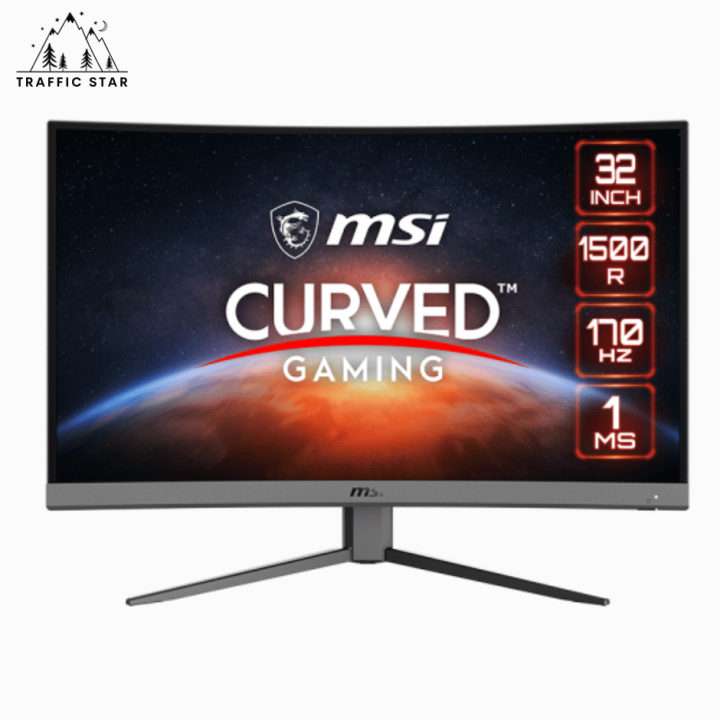 MSI OPTIX G32C4 / 31.5" LED Backlight FHD165Hz/VA/Curved Gaming Monitor 1920x1080 FHD