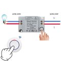 433MHz Universal Wireless RF Remote Control Fan Lamp Light Switch 10A Relay Output RF AC 220V 1CH Receiver Module Transmitter. 