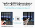 Sonoff RF Bridge R2 433MHz to wifi gateway wireless RF signal remote control hub for smart home. 