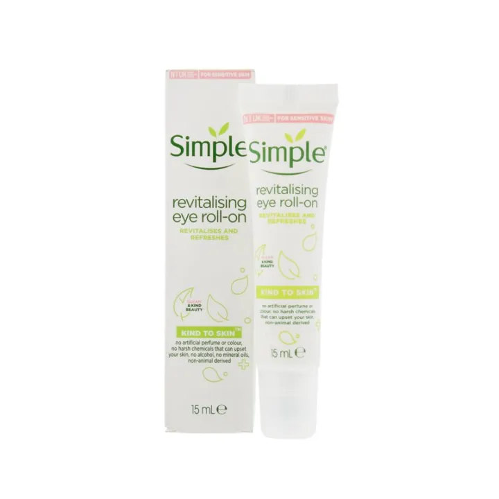 Simple revitalising eye roll on 15ml