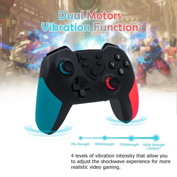 Tech%20Infinite%20T-23%20Wireless%20Controller%20Ergonomic%20Design%20Bluetooth%20Gamepad%20for%20Window%20PC%20and%20Nintendo%20Switch%20Game%20Controller%20with%20Vibration%20and%20Wake%20Up%20Macro%20Programming%20Handle%20%203%20Levels%20of%20Turbo%20Speed%20Adjustable%20Vibration%20Intensity%20-%20Image%203