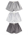 Men Giordano Active Fit Plaid Cotton Boxer (1pack/3pcs). 
