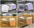 Folding Clothes Drying Rack Mobile Wing Type Drying Rack Indoor Floor Drying Rack Stainless Steel Folding Hanger for Easy Storage. 
