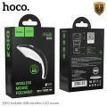 hoco DI03 foldable USB wireless 2.4G mouse Compatible with TV, PC, Computer, OTG Plug and play mini receiver  Wireless free connection. 