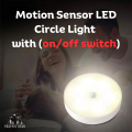 Motion Sensor LED Light Circle with on/off switch (LED sensor မီးဝိုင်း ဖွင့်/ပိတ် ခလုတ်ပါ). 