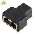 LAN 1 to 2 Ethernet Network Cable, RJ45 splitter plug connector. 