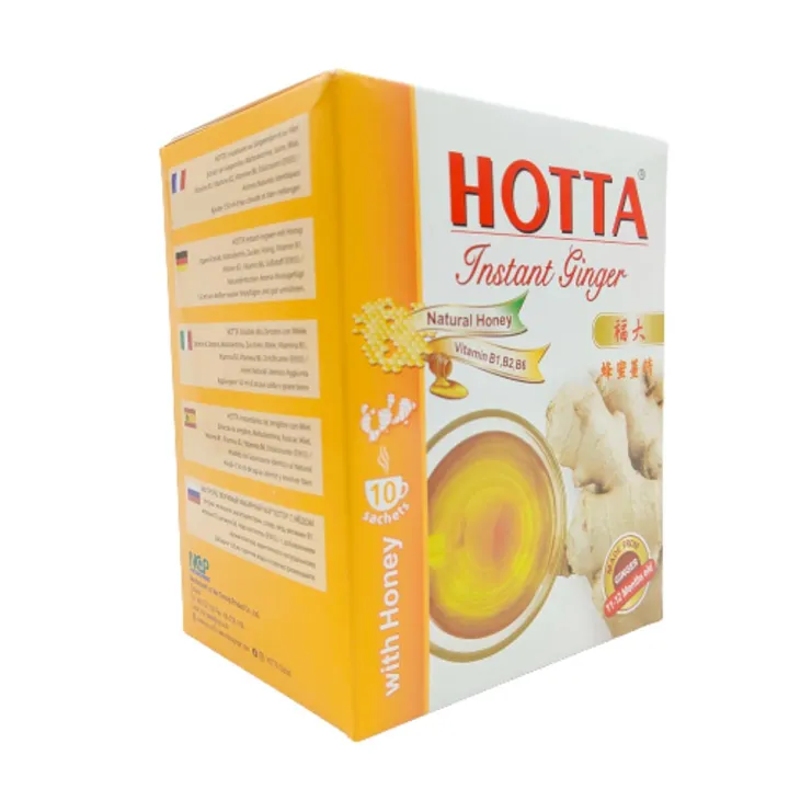 Hoota Tea Hotta Instant Ginger Tea (Natural Honey) | Shop.com.mm