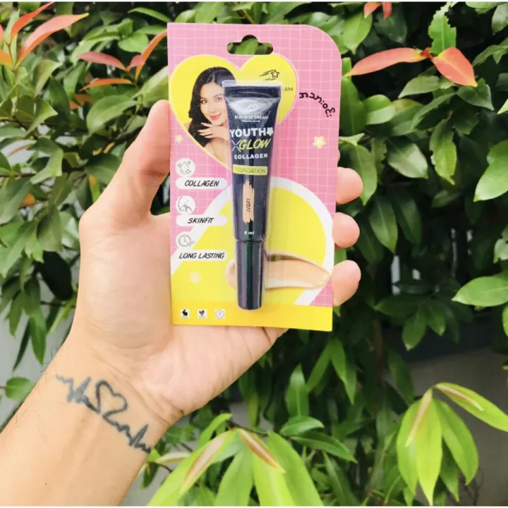 Burmese Dream Youth Glow Collagen Foundation (8ML)