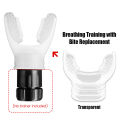 (Preorder) Salorie 1 Piece Clear Silicone Underwater Diving Tube with Mouthpiece Control Tabung Selam Swimming Equipment. 