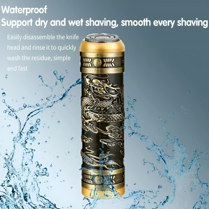 RAZOR%20HW-T8%20Mini%20Portable%20USB%20Rechargeable%20Dragon%20Design%20Electric%20Shaver%20-%20Image%206