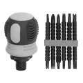 13 in 1 Ratchet Screwdriver Set Mini Hand Tool CRV Cross Groove Drill Telescopic Small Repair Tools Phillips Slotted Labor-Saving 6013 2862 JIT6. 