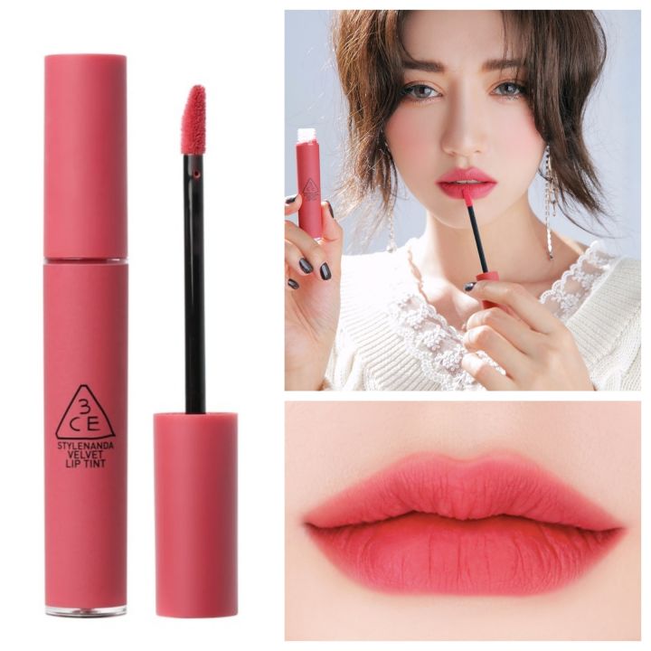 3ce%20velvet%20lip%20tint-Pink%20Break%20-%20Image%203