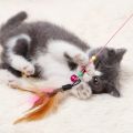 M0017 Colorful ball wire funny cat stick. 