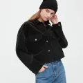[Uniqlo Singapore Preorder] Corduroy Cropped Jacket/Fashion / Women /Jackets & Coats / Winter Jackets & Coats. 