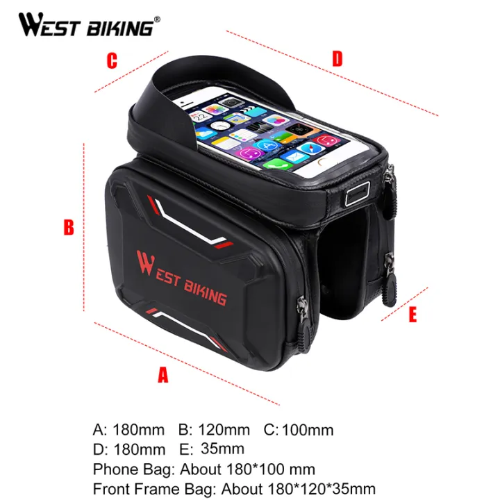 (Preorder)WEST%20BIKING%20Bicycle%20Front%20Bag%20Frame%20High%20Quality%20MTB%20Bike%20Bag%20Cycling%20Equipment%20Waterproof%20Touch%20Screen%20Top%20Tube%20Phone%20Bag%20%E1%80%85%E1%80%80%E1%80%BA%E1%80%98%E1%80%AE%E1%80%B8%E1%80%A1%E1%80%AD%E1%80%90%E1%80%BA%20-%20Image%207