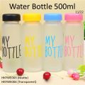 ဖန်ဖြင့်ပြုလုပ်ထားသည့်ရေပုလင်း 500ml (HKFWE003-4). 