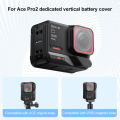 (Preorder)For Insta360 Ace Pro 2 AC Aluminum Alloy Vertical Shooting Magnetic Quick-Release Battery Side Interface Cover. 