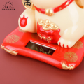Japanese lucky cat Solar cell energy (အခန်းတွင်းအလှဆင် လာဘ်ခေါ်ကြောင်ရုပ်). 