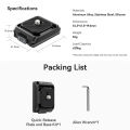 (Preorder) Ulanzi UKA01 Uka Quick Release Plate and Base Kit New quick release plate, supports Uka and F38 system plates. 
