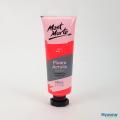 Red - Fluorescent Acrylic -  50ml - Mont Marte. 