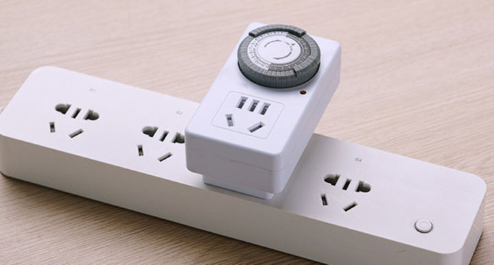Electric%20Outlet%20Timer,%2024%20Hour%20Plug-in,%20Mechanical,%2030%20Minute%20Interval%20-%20Image%207