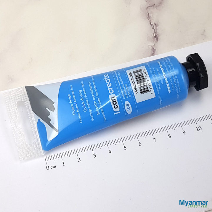 Blue%20-%20Fluorescent%20Acrylic%20-%20%2050ml%20-%20Mont%20Marte%20-%20Image%207