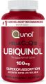 Qunol, Mega CoQ10, Ubiquinol, 100 mg, 100 Softgels. 