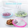 Food Plate Covers Fresh Stackable Air-Tight Food Container Plate Platter Lid Cover Topper Dome Microwave Oil-Proof Cover. 