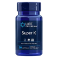 Life Extension - Super K Two Forms of K2 Plus K1 (90 Softgels). 