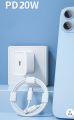 20W USB-C Fast Charing Charger+ Type C to iPhone Lightning100CM Cable, Brand New, Warranty Service. 
