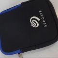 Seagate 2.5 External Hard Disk Soft Cover bag blue. 