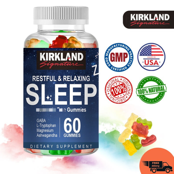 (Preorder)KIRKLAND Adult Sleep Aid Gummies for Deep Relaxation